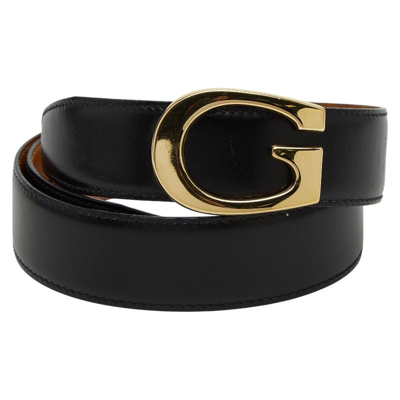 グッチ ベルト サイズ 65 26 036 1406 0956 ブラック レザー レディース GUCCI 1-0250257