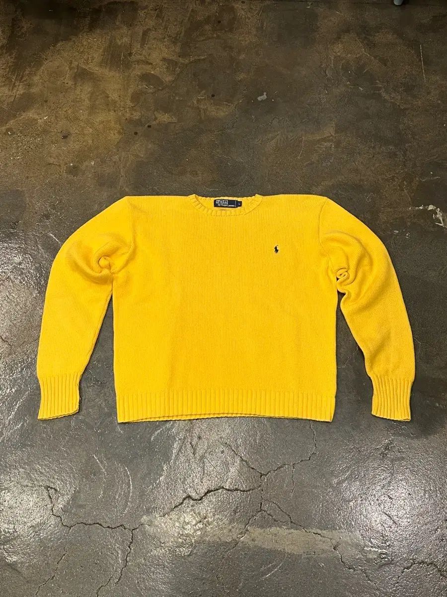 ポロ ラルフローレン コットンニット L