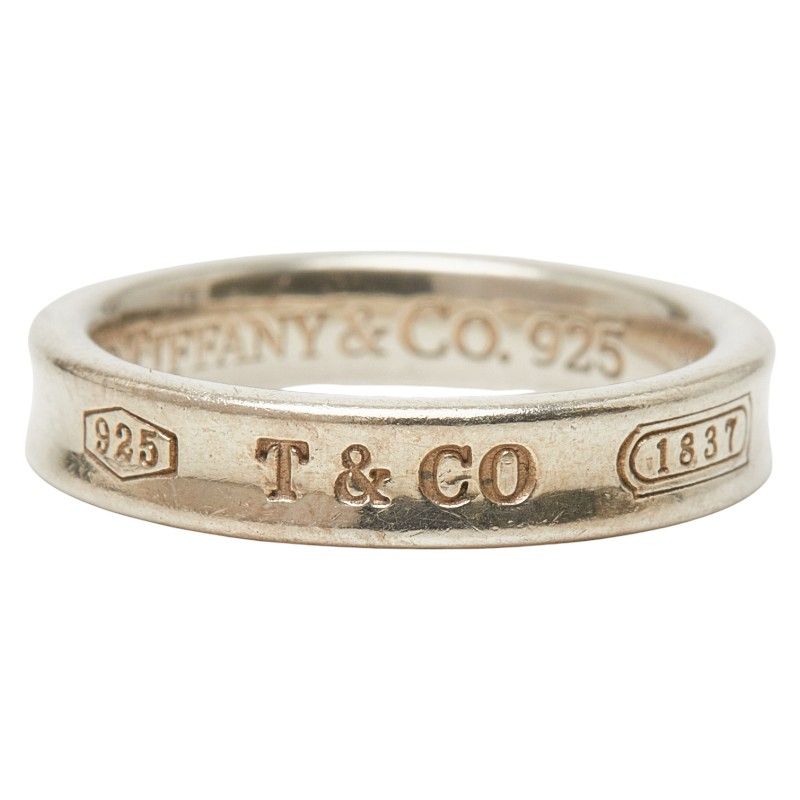 ティファニー 1837 ナローリング SV 925 シルバー レディース TIFFANY-Co. 1-0250548