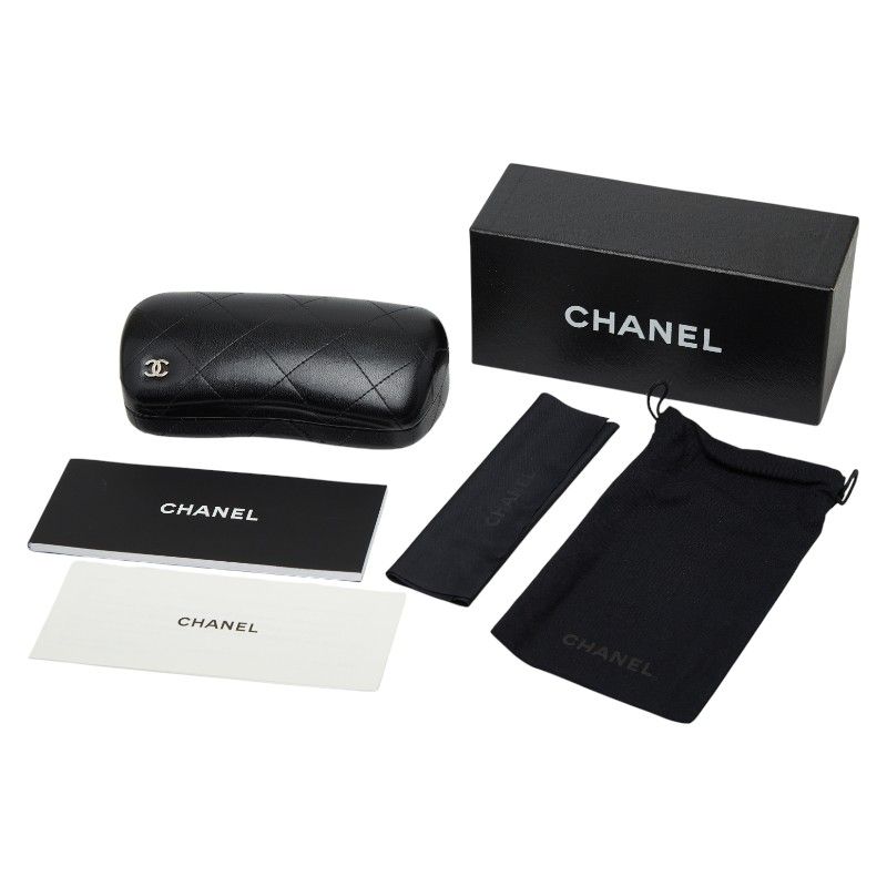 シャネル ココマーク 5278-A ブラウン プラスチック レディース CHANEL