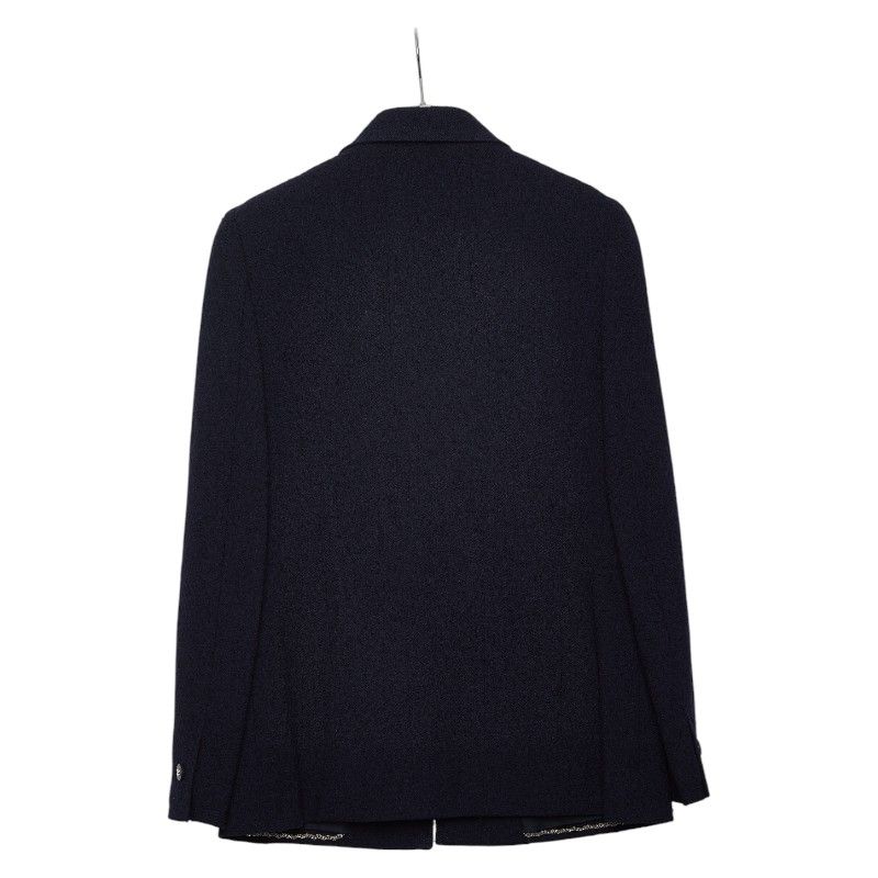 ネイビー ウール