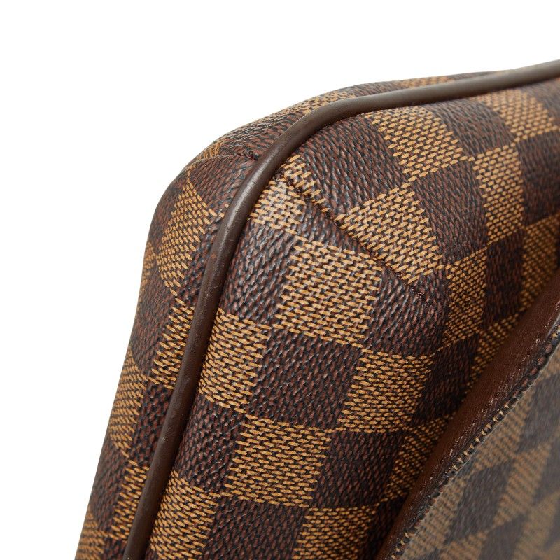 ルイ ヴィトン ダミエ ミュゼット タンゴ ロング N51301 ブラウン PVC