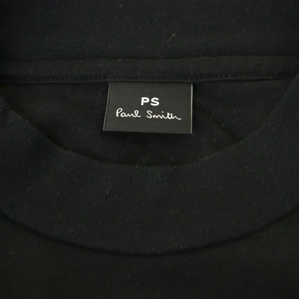 ピーエスポールスミス PS Paul Smith モックネック 長袖カットソー M ブラック /DF ■OS