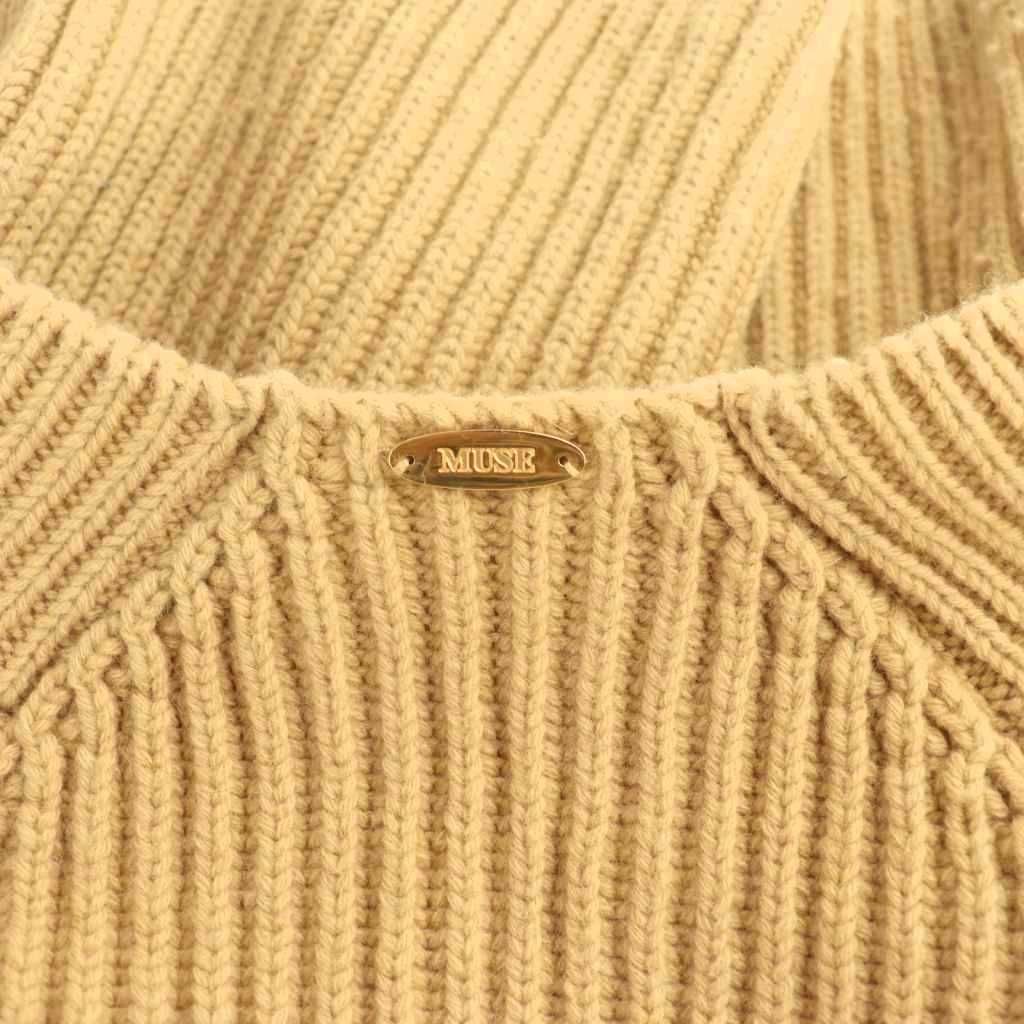 [美品]MUSE ミューズ ドゥーズィエムクラス プルオーバー ニット 楽天市場】ドゥーズィエムクラス プルオーバー（ニット・セーター