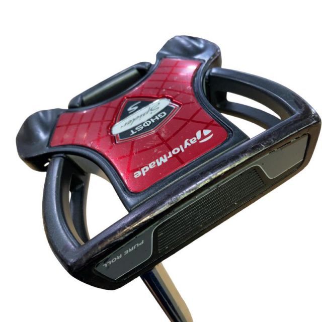 テーラーメイド GHOST Spider S ブラック 34インチ パター PT スチール フレックスその他 メンズ 男性用 右利き 右用 Cランク ゴルフクラブ