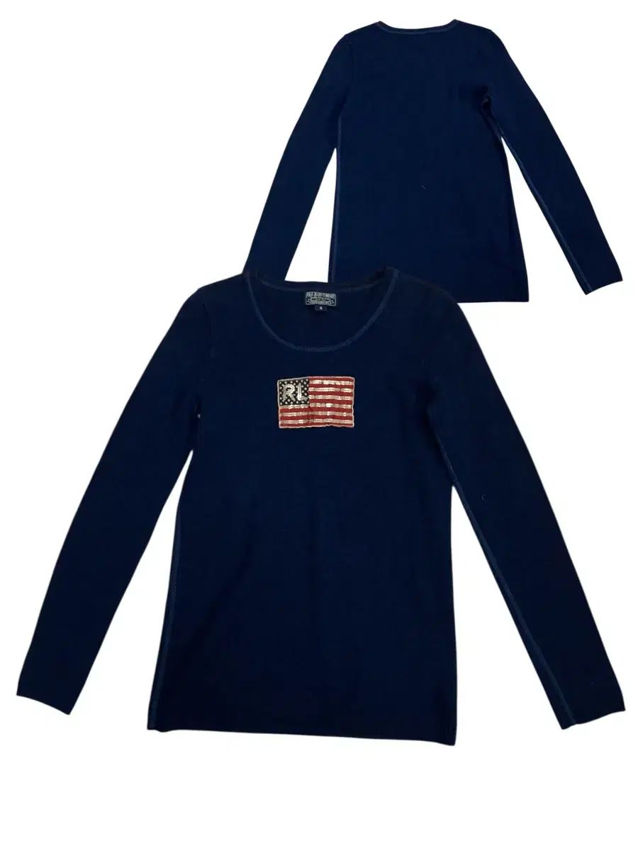 きり。未使用❕POLO 星条旗 BIGPONY ネイビー ポロ S POLO RALPH LAUREN（ポロ・ラルフローレン） ポロ ラルフローレン