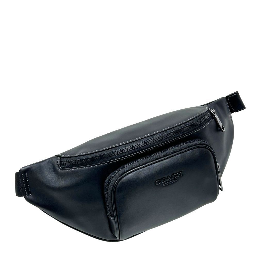 コーチ バッグ メンズ COACH ボディバッグ レーサー スモール ベルト CBF 68 QB|BK ブラック
