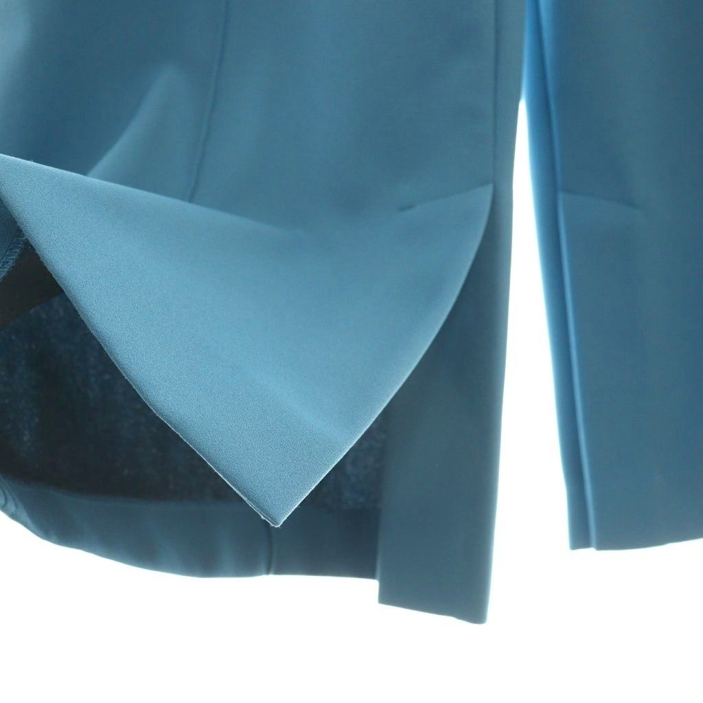  アドーア ADORE 24 SS ドライタッチボンディングパンツ ワイド フ 36 ブルー |CX OS その他 パンツ