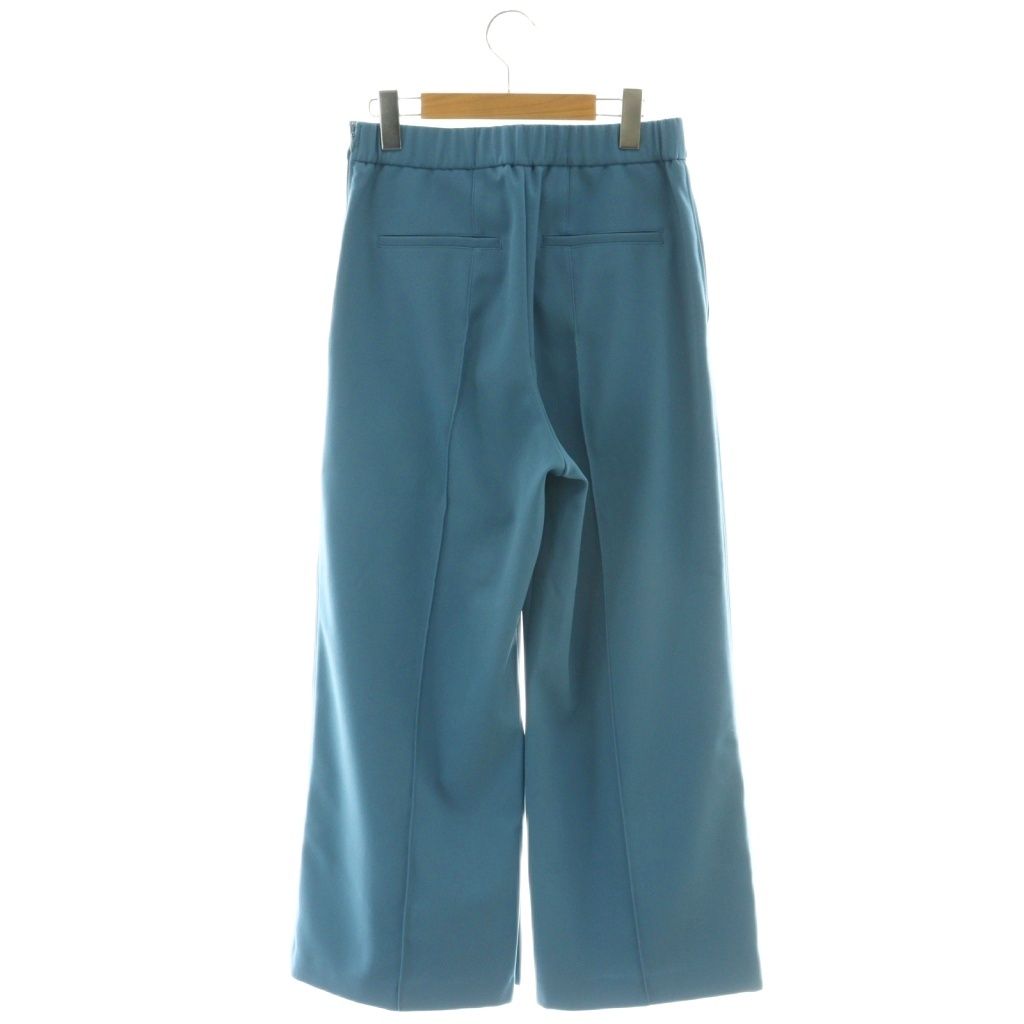 アドーア ADORE 24 SS ドライタッチボンディングパンツ ワイド フ 36 ブルー |CX OS