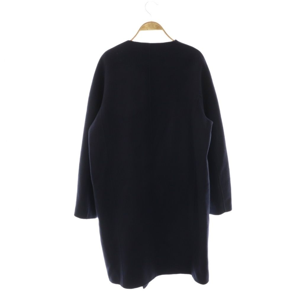 美品◎セオリーリュクス MOTION MARIO ダブルフェイス コート 38 セオリーリュクス ダブルフェイス ノーカラーコート 38 - メルカリ