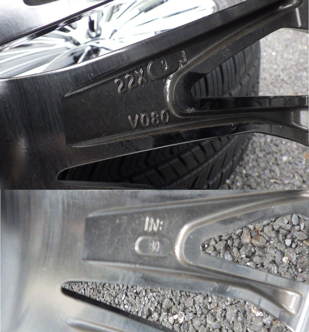  D 1647 AWタイヤ RX WALD ヴァルド ジェニュインライン F-001 22インチ X-CV G 057 265|40 R 22 22インチ タイヤ ホイールセット