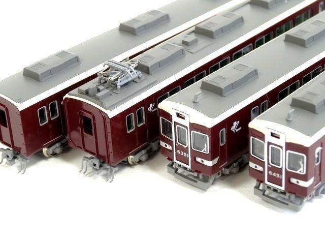 3 KATO 阪急6300系 基本4両セット □ 小窓あり ブラック Nゲージ 電気