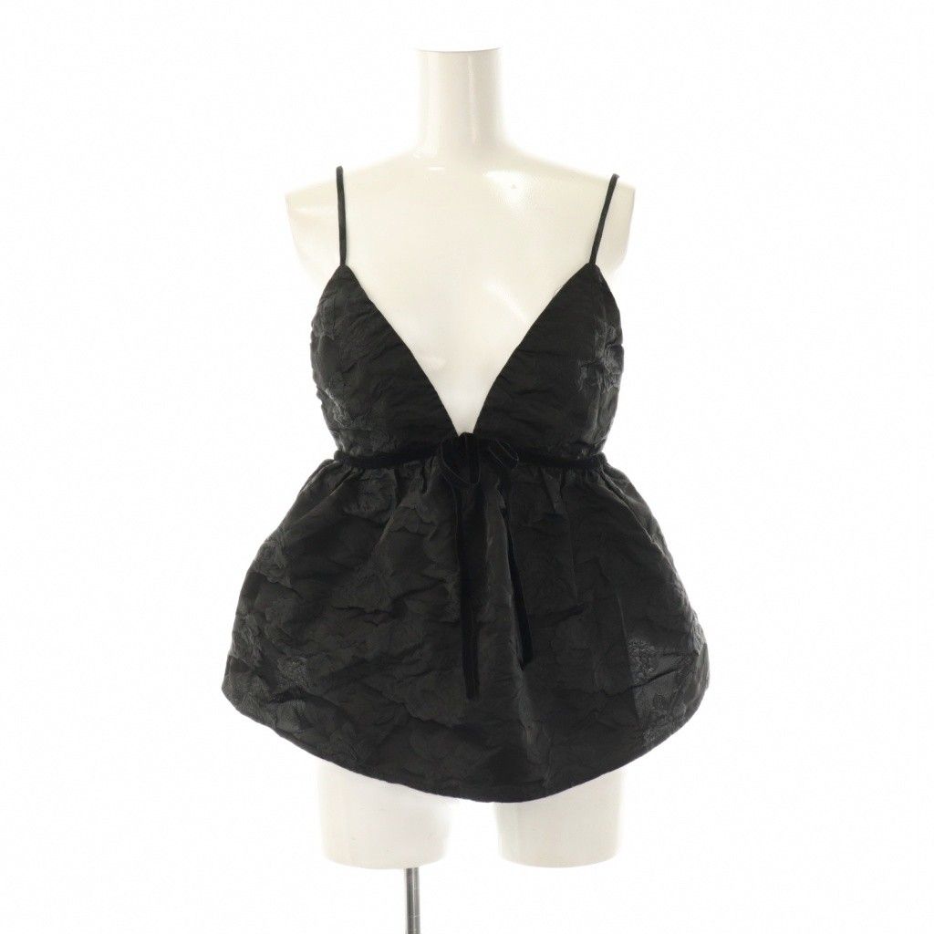 ガニー GANNI F9669 Botanical Jacquard Strap Top トップス