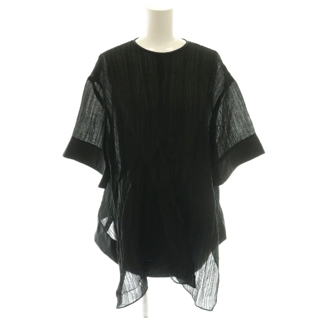 アドーア ADORE 25SS ワッシャーシアーリボンブラウス プルオーバー 38