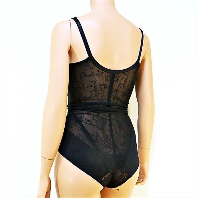 ME1-852☆Chandealシャンデール 新品同様 ノンワイヤー ブラック C75