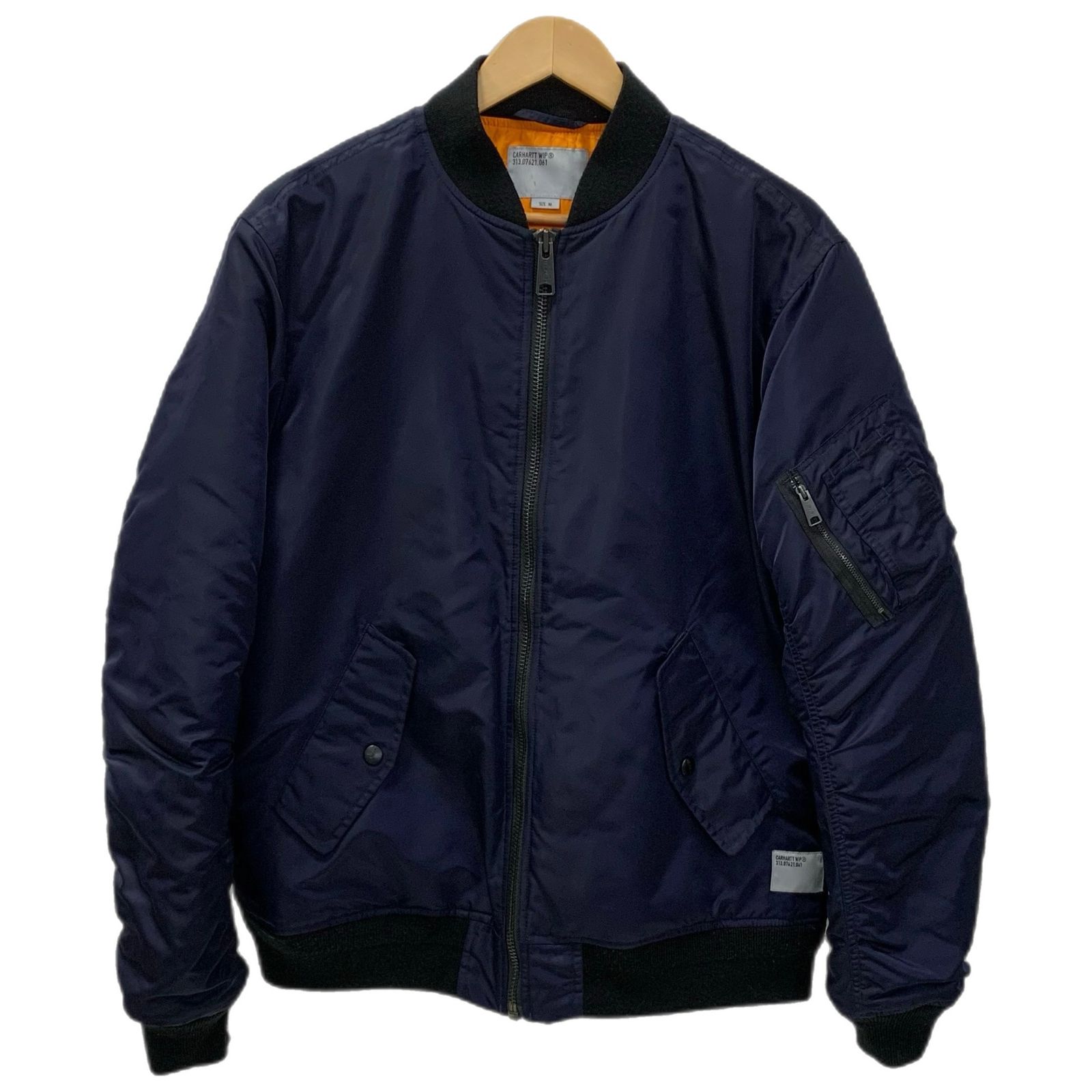 カーハート Carhartt 2025 YEAR JACKET MA-1 A 231052 ジャケット ネイビー Mサイズ 201 MT-5045