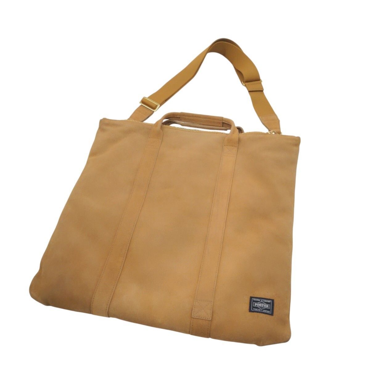 PORTER キャメル トートバッグ ポーター FREE STYLE(フリースタイル) TOTE BAG | 吉田カバンホームページ