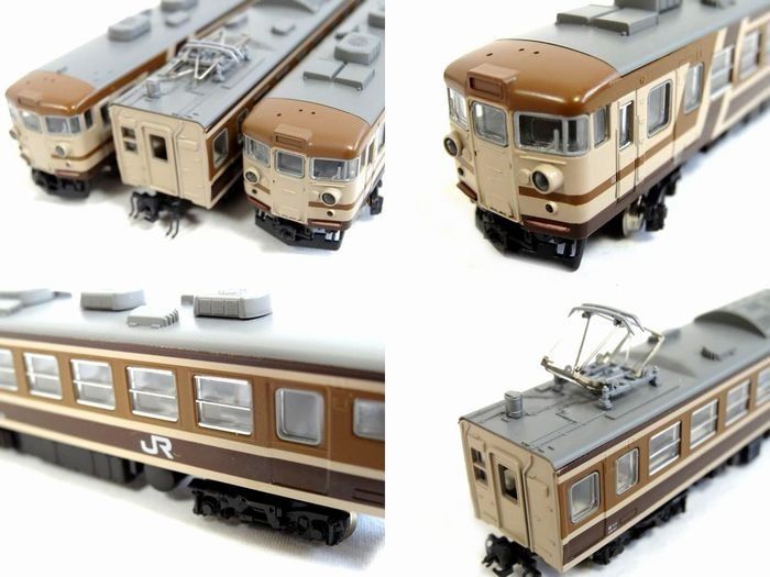 4 KATO 10-449 165系 ムーンライト 3両セット □ 茶 Nゲージ 電気機関