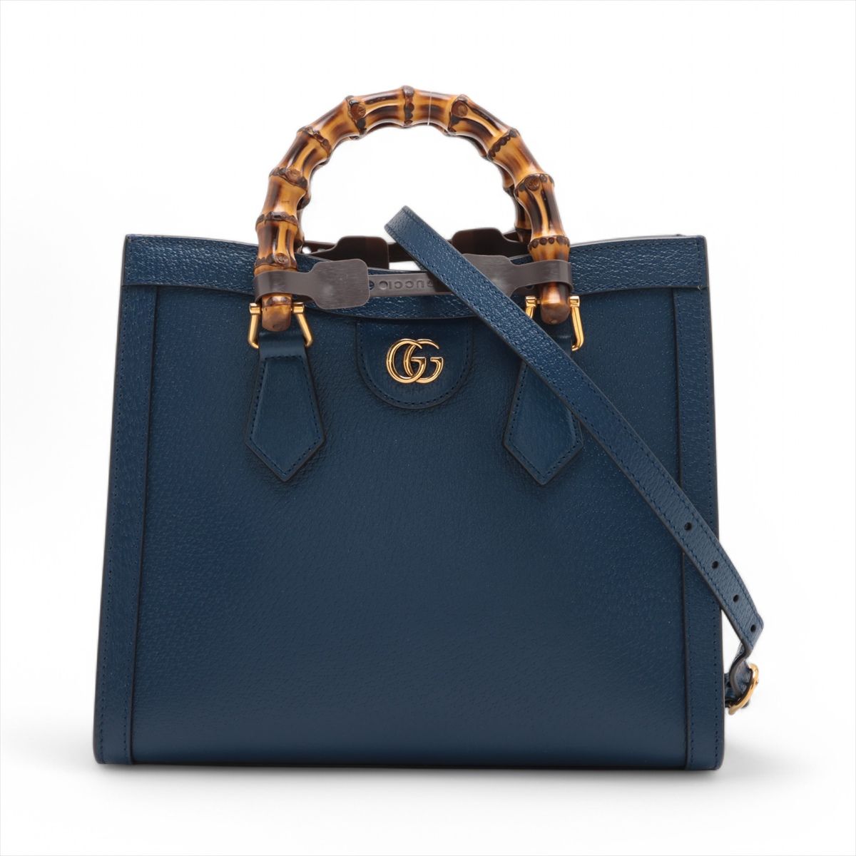 グッチ バンブー ダイアナ スモール レザー 2 WAY ハンドバッグ 斜め掛け ハンド トート 702721 レディース EEE BT 30-66