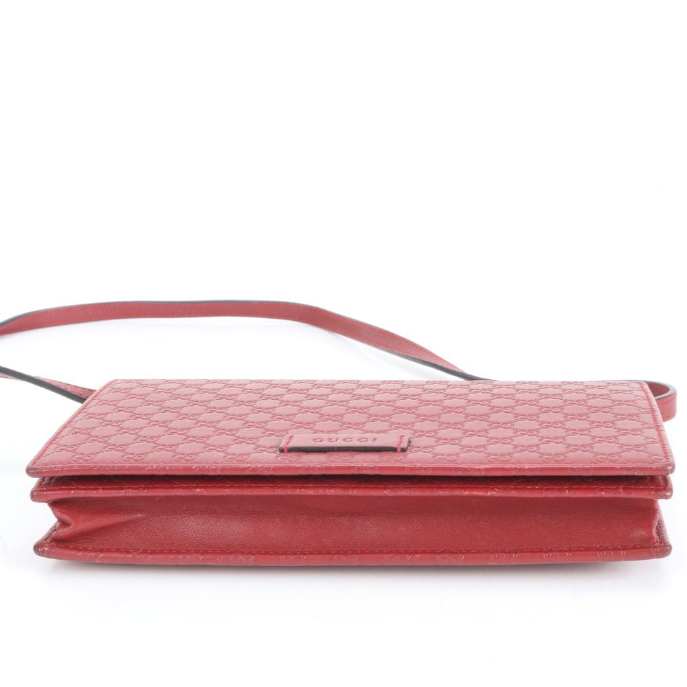 極美品 グッチ マイクロ GG グッチシマ 斜め掛け ショルダー