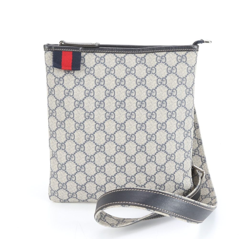 GUCCI シェリーライン 極美品 グッチ GGスプリーム シェリー ライン 246413 レザー