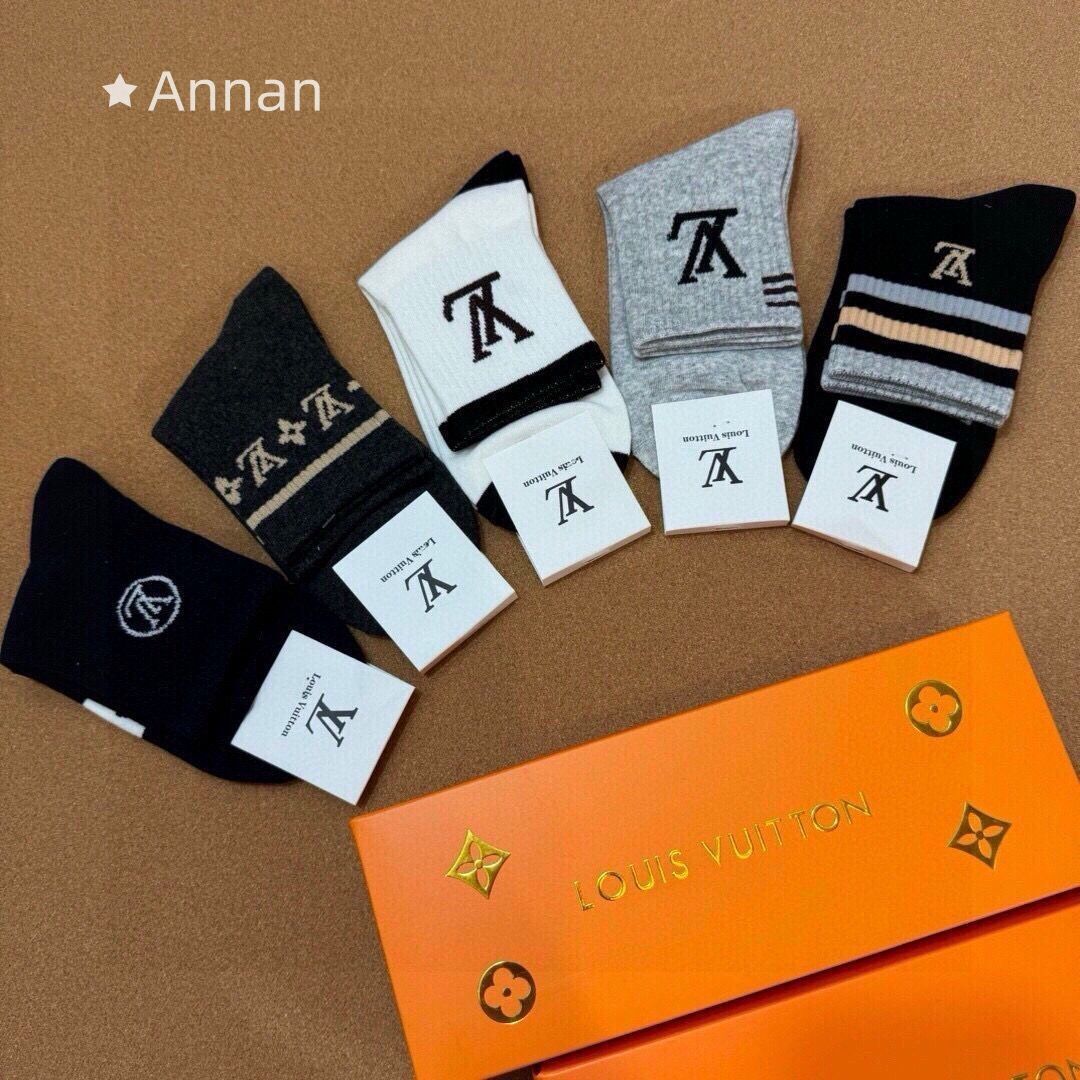 最終値下げ LOUIS VUITTON ルイヴィトン メンズ ソックス 靴下 - メルカリ