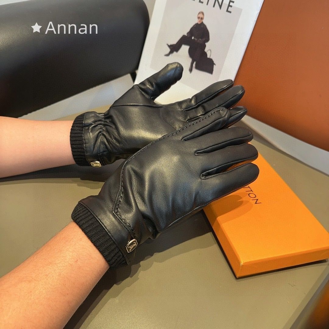 ルイヴィトン　メンズ手袋 LOUIS VUITTON】【Supreme】【手袋】ルイヴィトン『モノグラム レザー