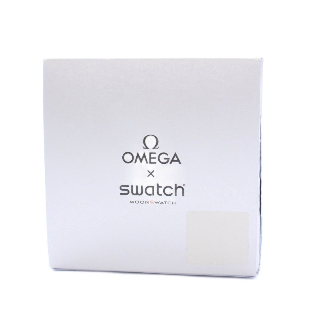  オメガ OMEGA Swatch MISSION TO EARTHPHASE ミッション トゥ アースフェイズ 腕時計 クオーツ グレー ブラック |KH 腕時計(アナログ) 時計
