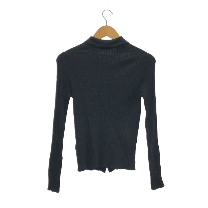 Deuxieme Classe (ドゥーズィエムクラス) ③ 23080500809030 EVERYDAY I LIKE. Poloshirt Knit Cardigan レディース ブラック FREE Deuxieme Classe (ドゥーズィエムクラス) ③ 23080500809030 EVERYDAY