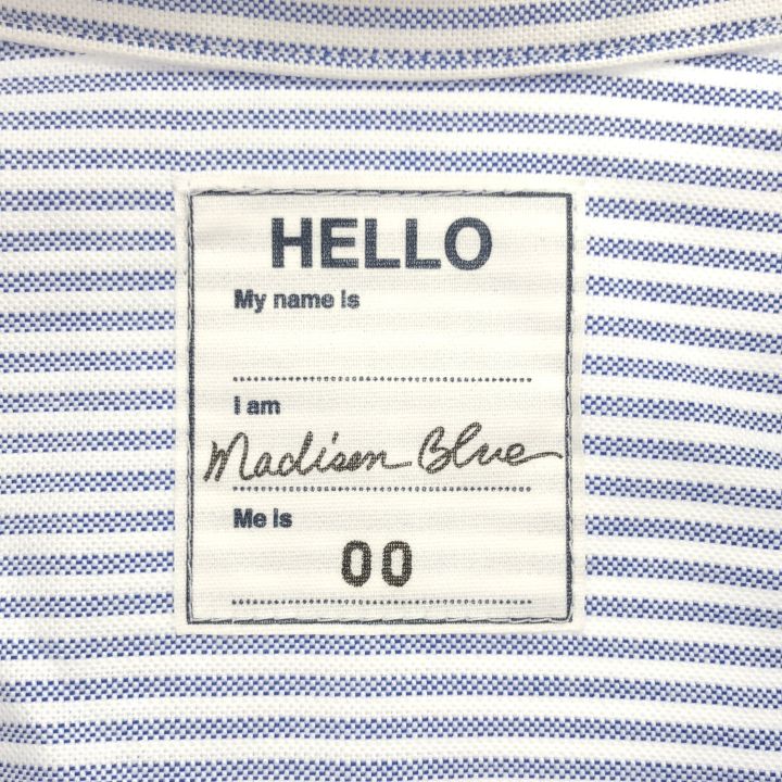 MADISONBLUE (マディソンブルー) ① MB234-5006 SWING TWISTED シャツ