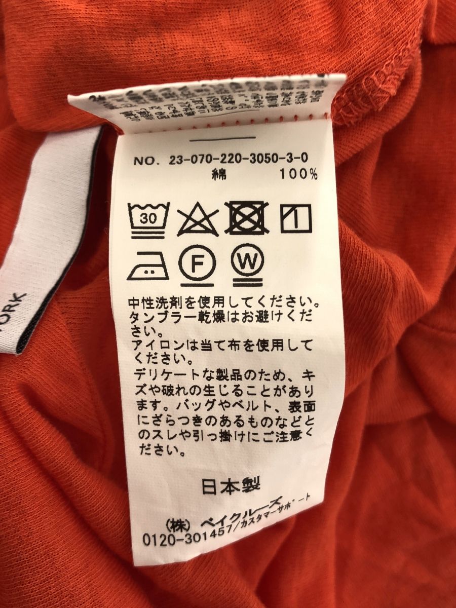 オレンジ様 おまとめ専用【美品】フレームワーク コットンフライスタートルネック FRAMeWORK (フレームワーク) ③ 23070220305030 コットンフライス