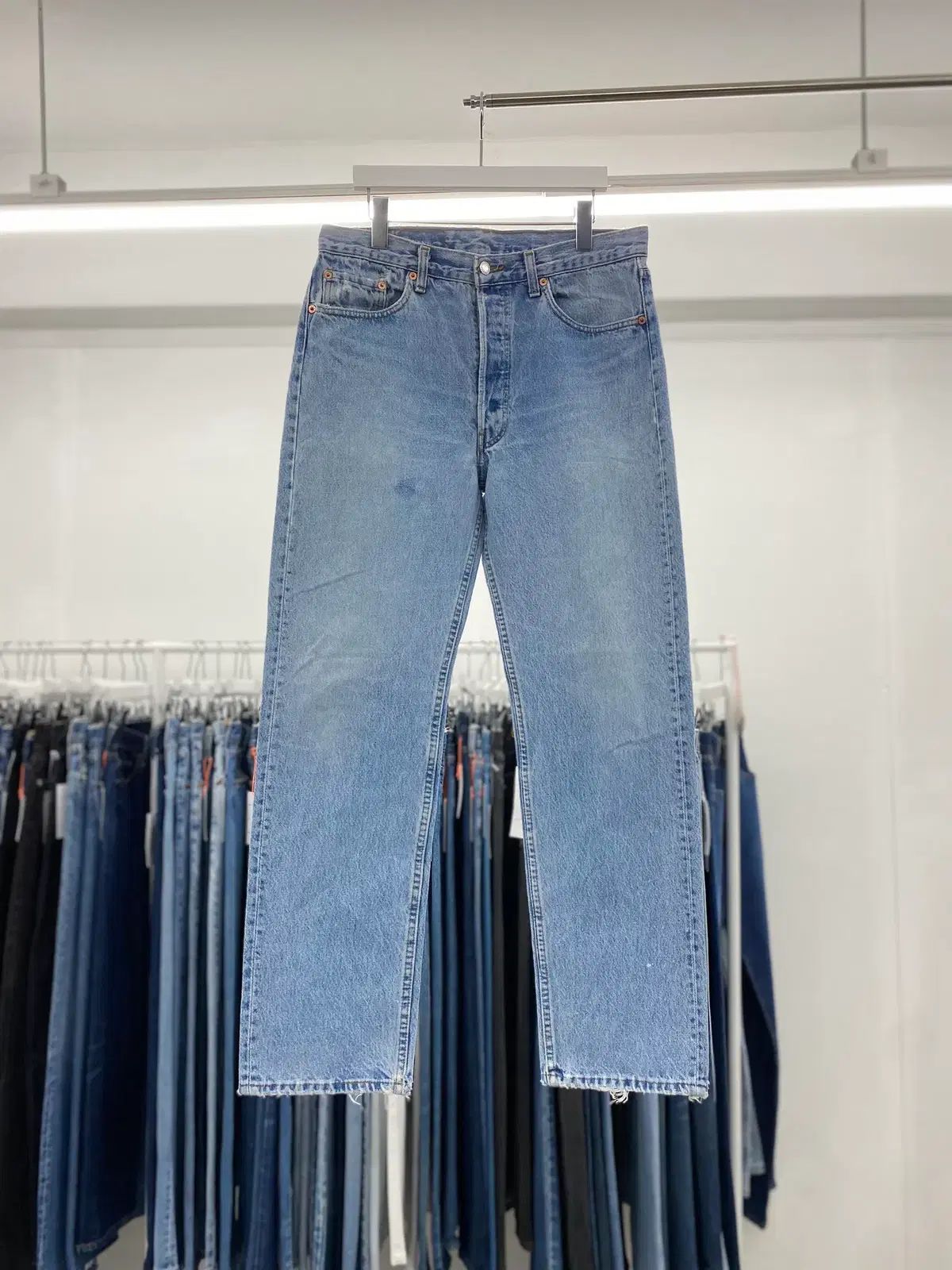 ◎90s USA製 リーバイス501 ヒゲ W31 デニム Levi
