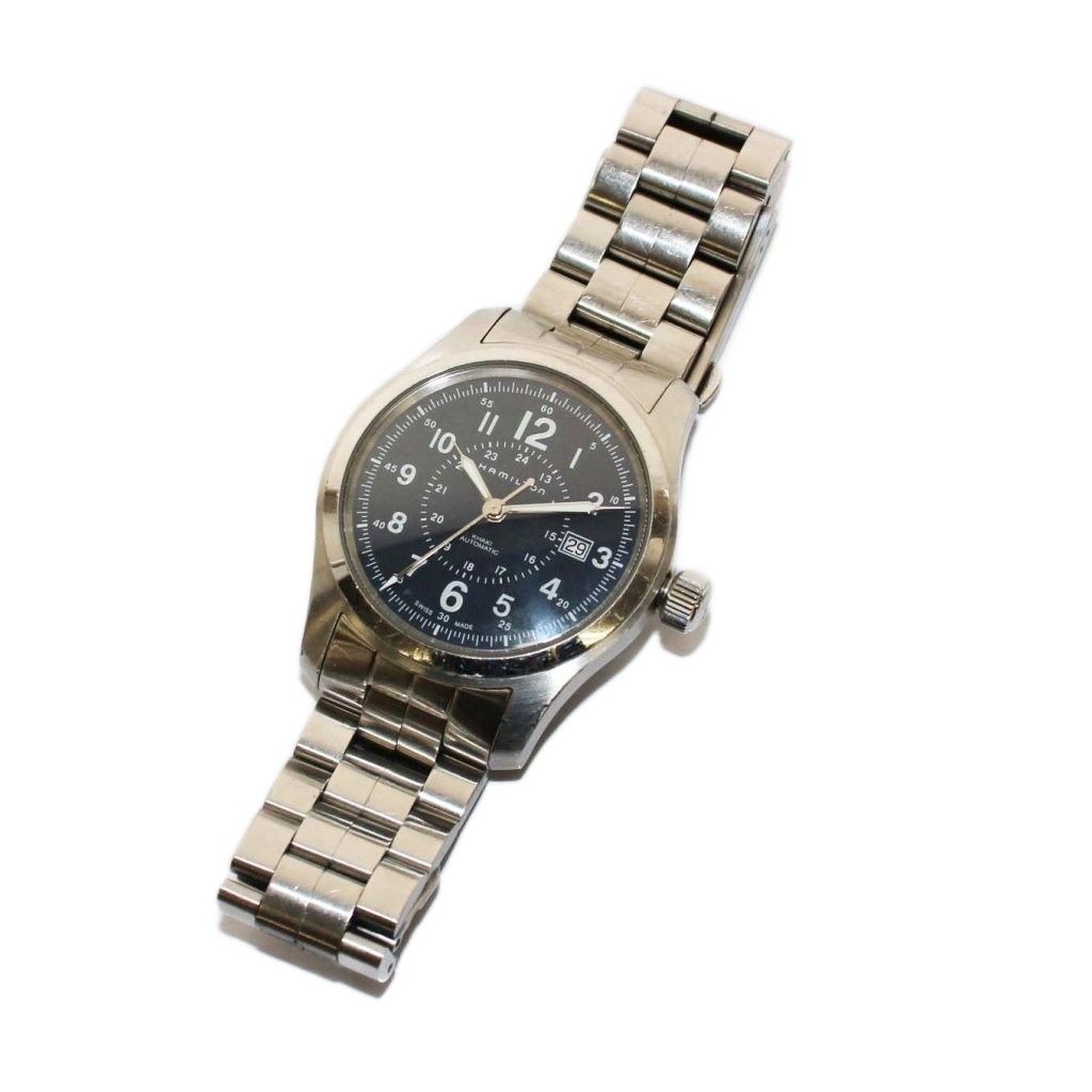 ハミルトン カーキ フィールド 自動巻き 腕時計 シルバーカラー H 706050 |KH