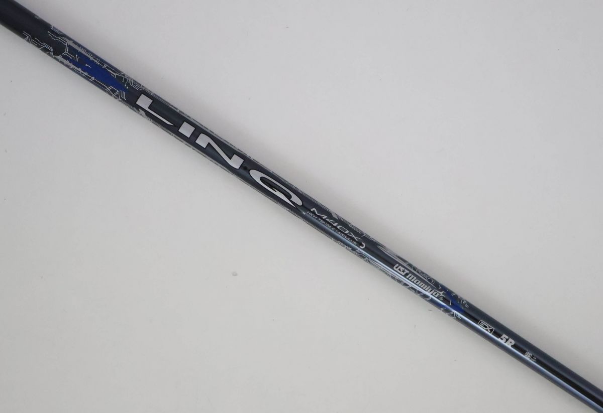 ●訳有 キャロウェイ ドライバー用スリーブ付き USTマミヤ LIN-Q BLUE EX リンク ブルー M 40 X 5 R シャフト 84760