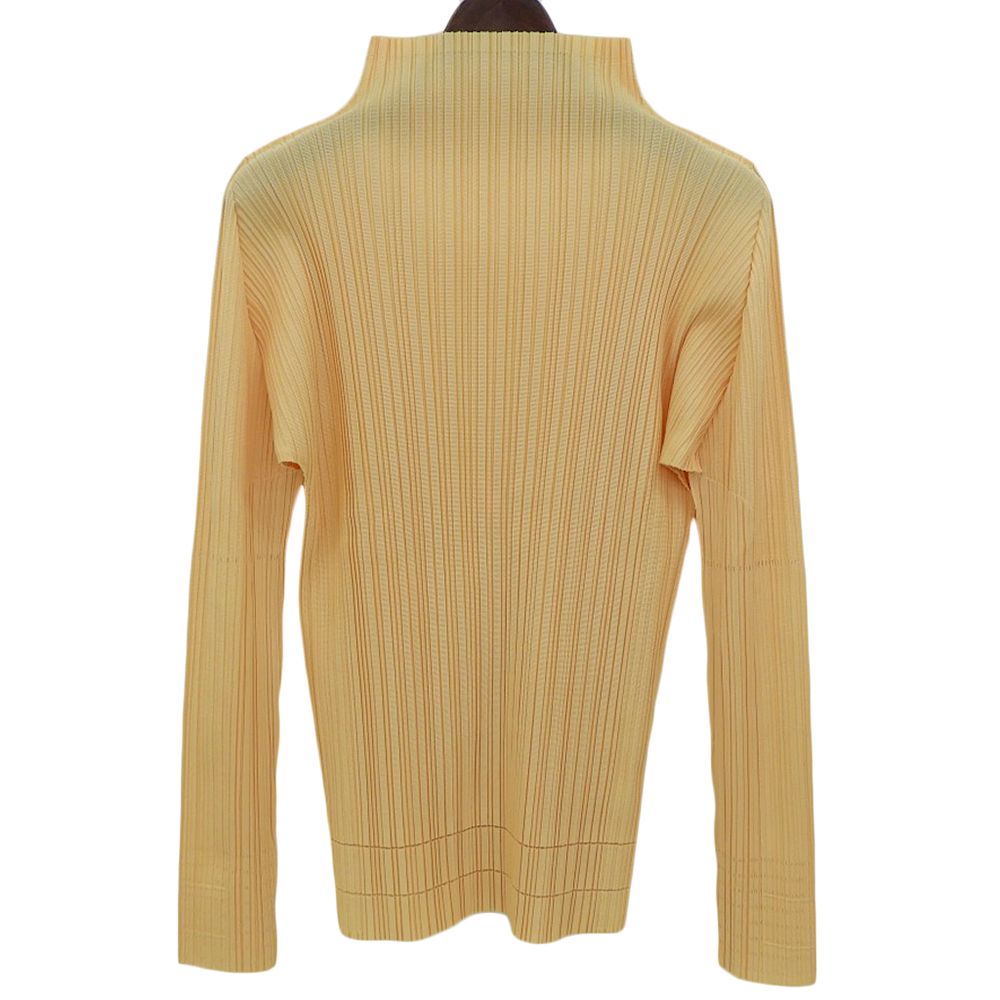 美品 PLEATS PLEASE プリーツプリーズ ハイネックトップス長袖 PLEATS PLEASE プリーツプリーズ 美品 ハイネック カットソー トップス