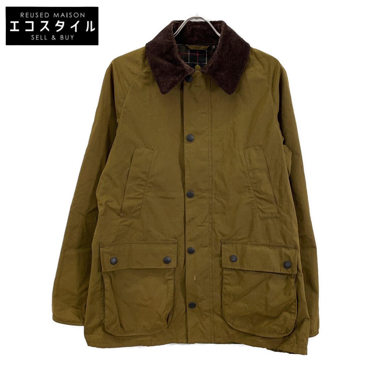 Barbour バブアー 2001121 ｶｰｷ BEDALE SL PEACHED ﾉﾝｵｲﾙﾄﾞｼﾞｬｹｯﾄ 38