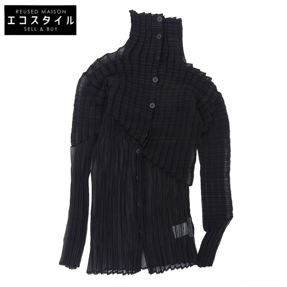 ISSEY MIYAKE イッセイミヤケ シアープリーツカーディガン トップス