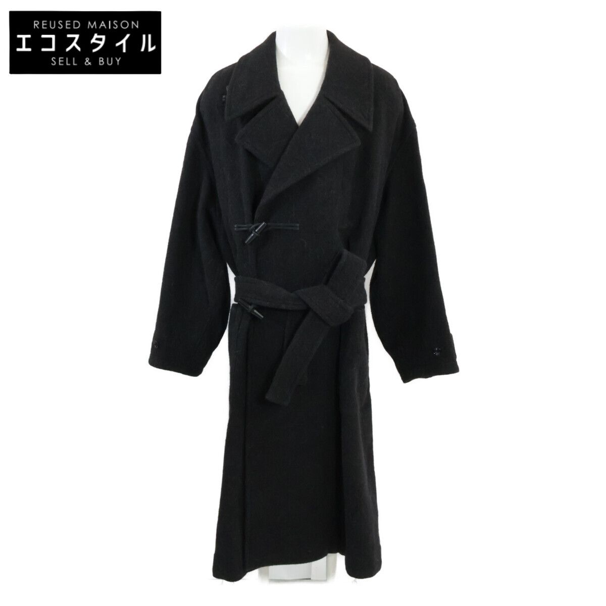 LEMAIRE ルメール 24 AW CO 1073 LF 504 アルパカウール ベルテッドダッフル 50