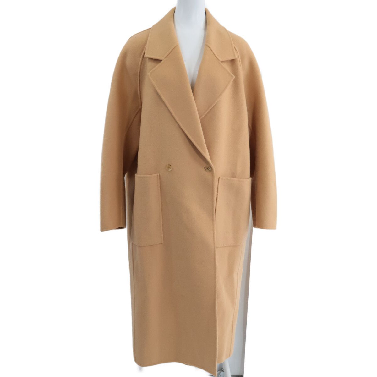 DRAWER ドゥロワー 美品 23AW FALL2ビーバーケヌキチェスターコート 38