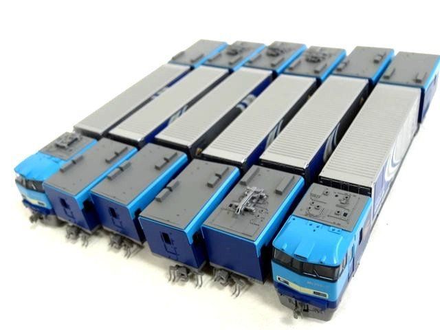 7 KATO M 250系 佐川急便 貨物列車 6両セット売り スーパーレールカーゴ Nゲージ 電気機関車 おもちゃ JR カトー 電車 L