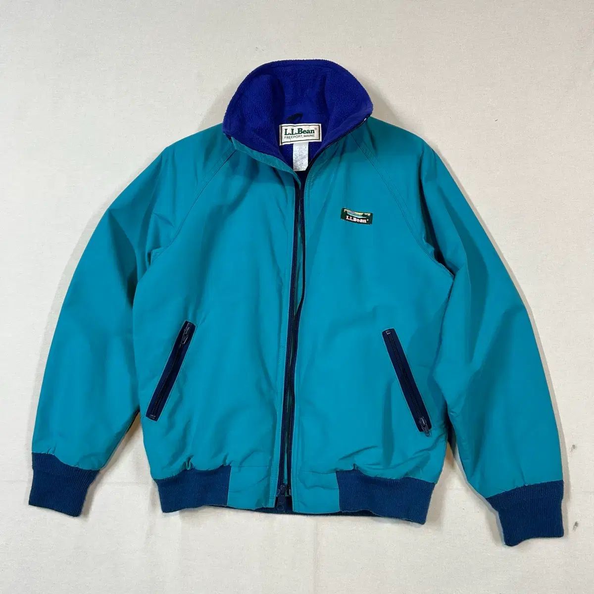 レディースS L.L.Bean ヴィンテージ ブルゾン ウォームアップ ジャケット USA
