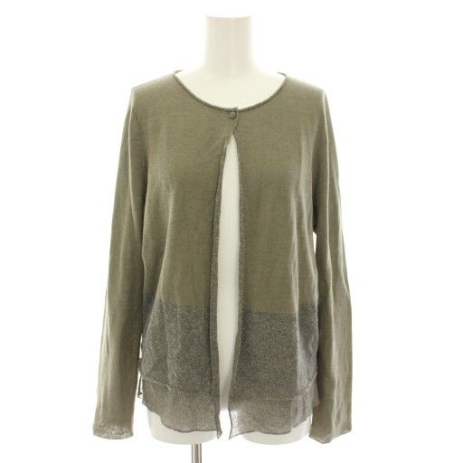 ファビアナフィリッピ FABIANA FILIPPI ニット カーディガン 長袖 ラメ