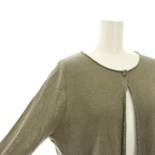 ファビアナフィリッピ FABIANA FILIPPI ニット カーディガン 長袖 ラメ