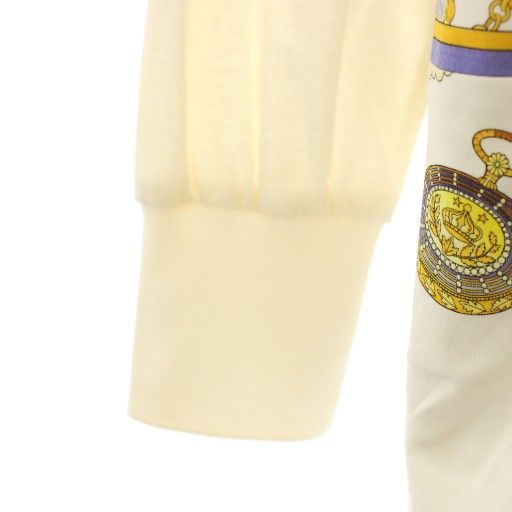 美品✨LEONARD レオナール 宝石柄Vネックカーディガン 紺×ターコイズ L 美品✨LEONARD レオナール 宝石柄Vネックカーディガン 紺×ターコイズ L