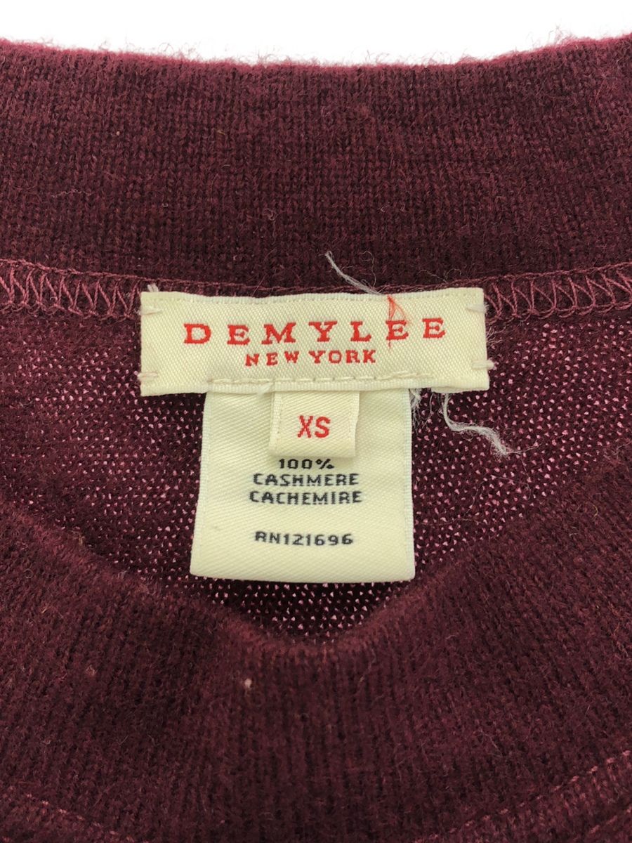 DEMYLEE (デミリー) ④ 321080050 1105 WF13056 カシミヤ100％クルー