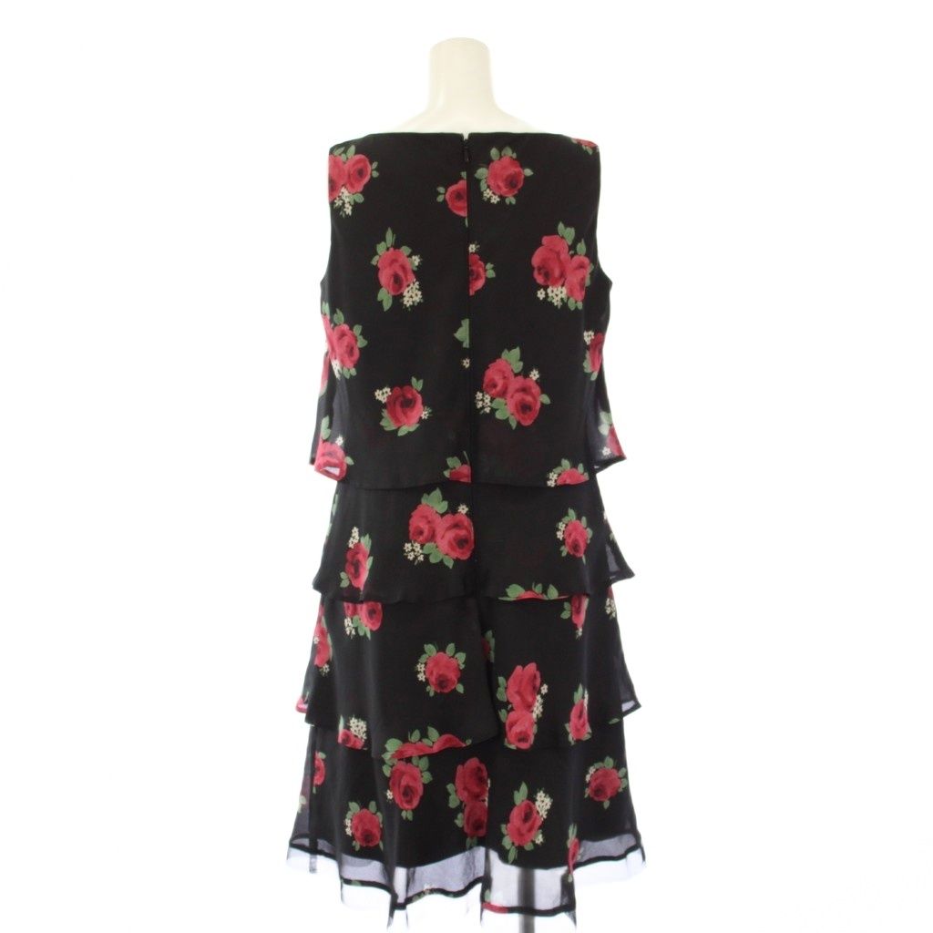 エムズグレイシー M'S GRACY ティアードワンピース ひざ丈