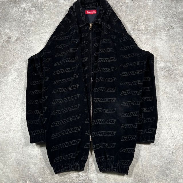 Supreme シュプリーム 18SS debossed logo corduroy jacket