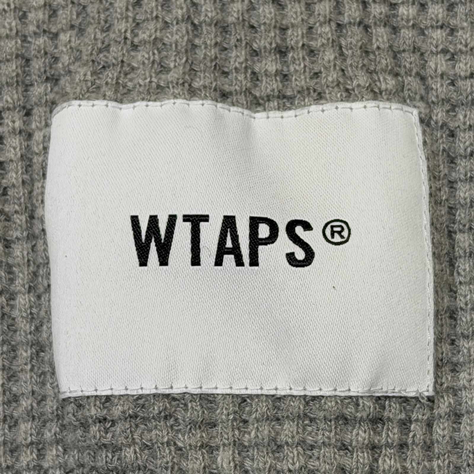 WTAPS 24AW Waffle / LS / Cotton サーマルカットソー 長袖Tシャツ 