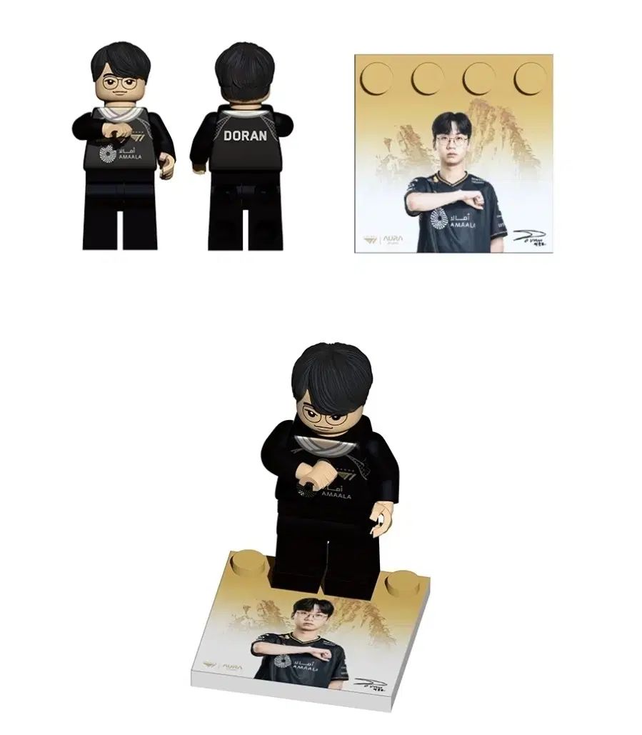 T 1 ドラン LEGO 2025 League of Legends World Championship 優勝 フィギュア