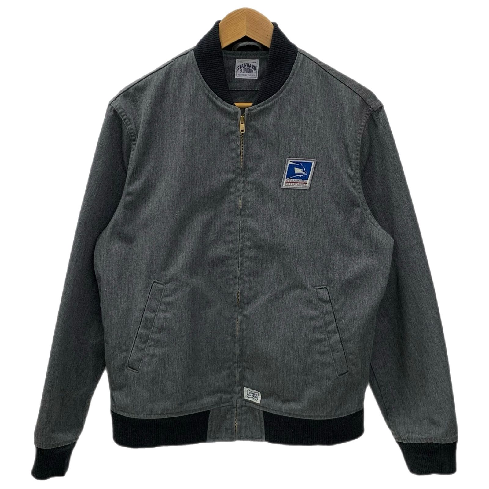 スタンダードカリフォルニア ブルゾン ジャケット グレー Lサイズ 201 MT-5046